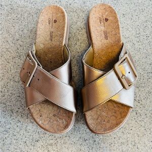 Clarks cloudsteppers june in rose gold